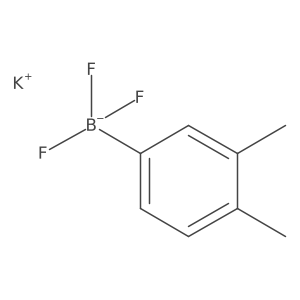 Potassium (3,4-dimethylphenyl)trifluoroborate Structure