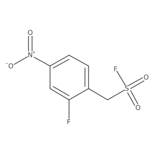 (2-Fluoro-4-nitrophenyl)methanesulfonyl fluoride结构式