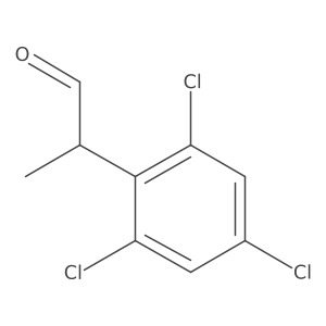 2-(2,4,6-Trichlorophenyl)propanal结构式