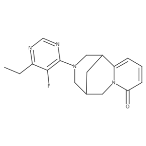11-(6-Ethyl-5-fluoropyrimidin-4-yl)-7,11-diazatricyclo[7.3.1.0^{2,7}]trideca-2,4-dien-6-one Structure