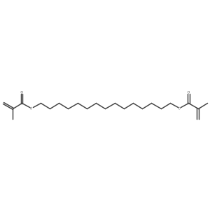 Pentadecane-1,15-diyl bis(2-methylacrylate) Structure