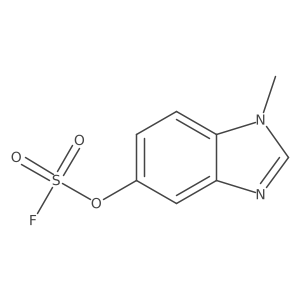 5-Fluorosulfonyloxy-1-methylbenzimidazole Structure