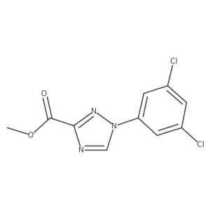 Methyl 1-(3,5-dichlorophenyl)-1H-1,2,4-triazole-3-carboxylate Structure