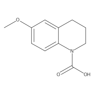 1(2h)-Quinolinecarboxylic acid,3,4-dihydro-6-methoxy- Structure