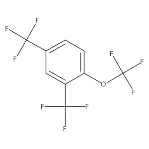 2,4-Bis(trifluoromethyl)-(trifluoromethoxy)benzene结构式