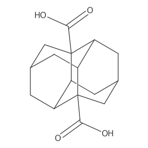 1,6-Diamantanedicarboxylic acid结构式