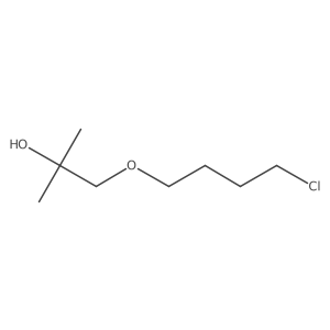 1-(4-Chlorobutoxy)-2-methyl-2-propanol结构式