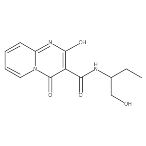 2-hydroxy-N-(1-hydroxybutan-2-yl)-4-oxo-4H-pyrido[1,2-a]pyrimidine-3-carboxamide结构式