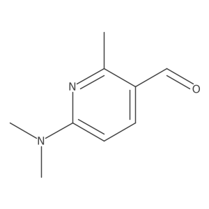 6-(Dimethylamino)-2-methylnicotinaldehyde结构式