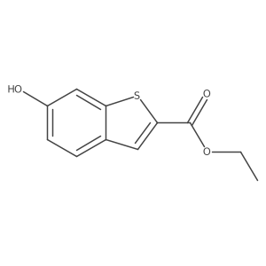 Ethyl 6-hydroxybenzo[b]thiophene-2-carboxylate Structure