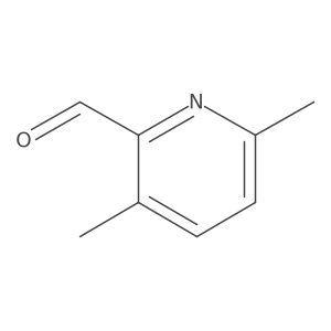 3,6-Dimethylpicolinaldehyde Structure