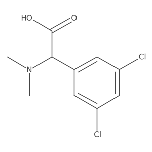 2-(3,5-Dichlorophenyl)-2-(dimethylamino)acetic acid结构式