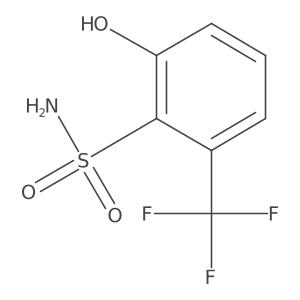 2-Hydroxy-6-(trifluoromethyl)benzenesulfonamide结构式