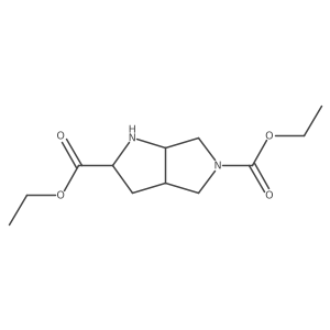 diethyl hexahydropyrrolo[3,4-b]pyrrole-2,5(1H)-dicarboxylate结构式