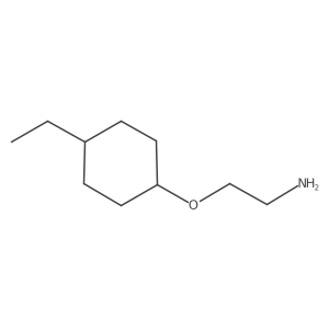 2-[(4-Ethylcyclohexyl)oxy]ethan-1-amine Structure