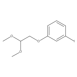 1-(2,2-Dimethoxyethoxy)-3-iodobenzene Structure