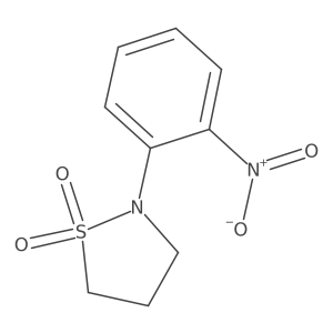 N-(2-Nitrophenyl)-1,3-propanesultam结构式