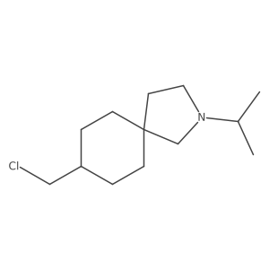 8-(Chloromethyl)-2-isopropyl-2-azaspiro[4.5]decane Structure