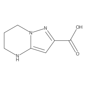 4,5,6,7-Tetrahydropyrazolo[1,5-a]pyrimidine-2-carboxylic acid Structure
