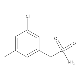 (3-Chloro-5-methylphenyl)methanesulfonamide Structure