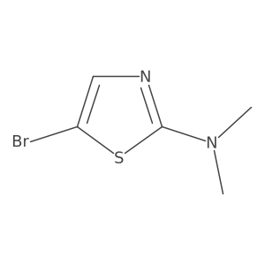 5-Bromo-2-(dimethylamino-d6)-thiazole Structure