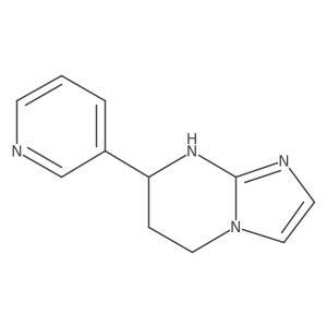 3-{5H,6H,7H,8H-imidazo[1,2-a]pyrimidin-7-yl}pyridine结构式