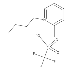 1-Butyl-2-methylpyridinium trifluoromethanesulfonate Structure