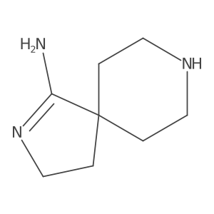 2,8-Diazaspiro[4.5]dec-1-en-1-amine Structure