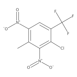 3-Chloro-2,6-dinitro-4-(trifluoromethyl)toluene Structure