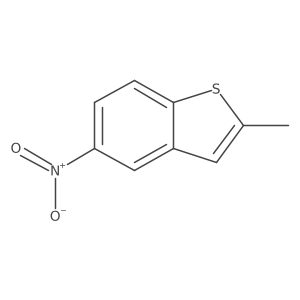 2-Methyl-5-nitrobenzo[b]thiophene Structure