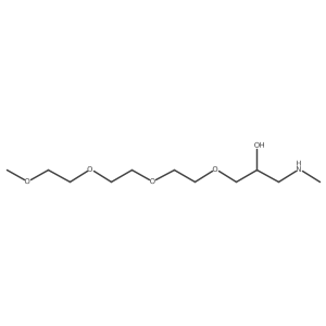 2,5,8,11-Tetraoxa-15-azahexadecan-13-ol结构式