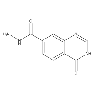 4-Hydroxy quinazoline-7-hydrazide Structure