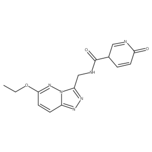 N-[(6-ethoxy-[1,2,4]triazolo[4,3-b]pyridazin-3-yl)methyl]-6-oxo-3H-pyridine-3-carboxamide Structure