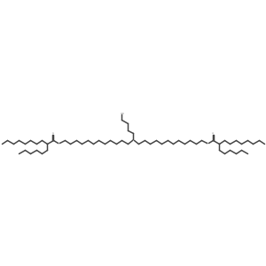 ((4-Hydroxybutyl)azanediyl)bis(dodecane-12,1-diyl) bis(2-hexyldecanoate) Structure