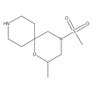 4-Methanesulfonyl-2-methyl-1-oxa-4,9-diazaspiro[5.5]undecane Structure