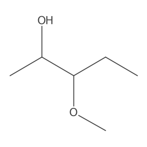 (2R)-3-methoxypentan-2-ol结构式