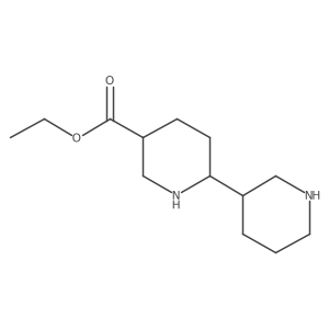 Ethyl 6-(piperidin-3-yl)piperidine-3-carboxylate Structure