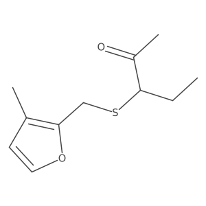 3-{[(3-Methylfuran-2-yl)methyl]sulfanyl}pentan-2-one Structure