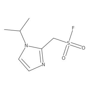 [1-(propan-2-yl)-1H-imidazol-2-yl]methanesulfonyl fluoride结构式