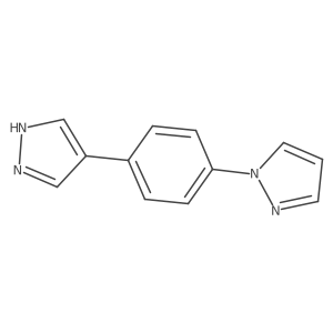 1-[4-(1H-pyrazol-4-yl)phenyl]-1H-pyrazole Structure