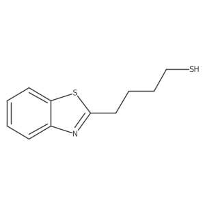 4-(1,3-Benzothiazol-2-yl)butane-1-thiol结构式