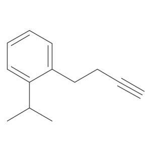 1-(But-3-yn-1-yl)-2-(propan-2-yl)benzene Structure