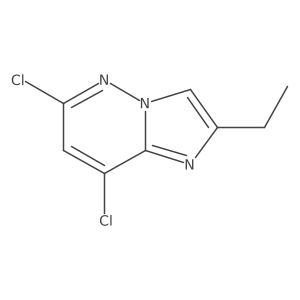 6,8-Dichloro-2-ethylimidazo[1,2-b]pyridazine Structure