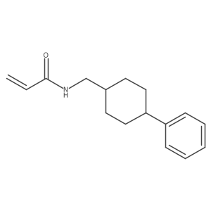 N-[(4-Phenylcyclohexyl)methyl]prop-2-enamide结构式