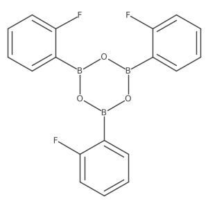 2,4,6-Tris(2-fluorophenyl)boroxin Structure
