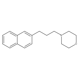 4-[3-(2-Naphthalenyl)propyl]morpholine Structure