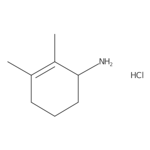 2,3-Dimethylcyclohex-2-en-1-amine;hydrochloride Structure