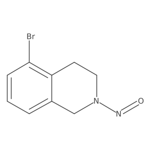 5-Bromo-2-nitroso-1,2,3,4-tetrahydroisoquinoline Structure