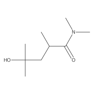 4-hydroxy-N,N,2,4-tetramethylpentanamide Structure