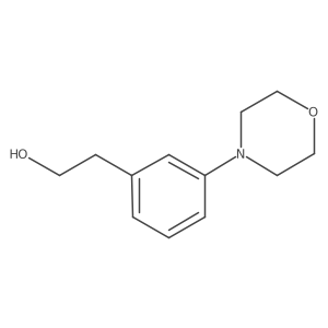 3-(4-Morpholinyl)benzeneethanol结构式
